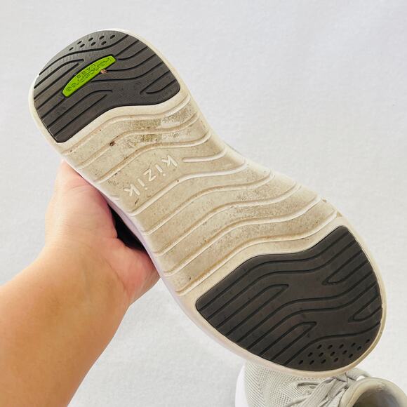 Kizik Athens Hands Free Knit Sneakers Walking Comfort Shoes Gray Womens 9.5 - Picture 13 of 15